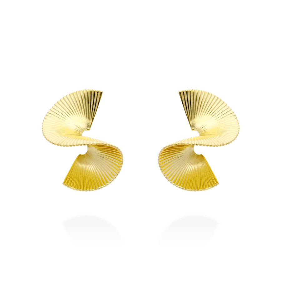 Pendientes Plata Chapada Endless