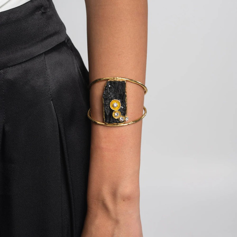 Brazalete Bronce Nest Negro