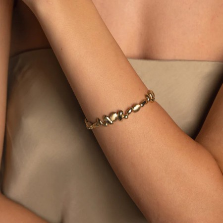 Pulsera Bronce Burbujas