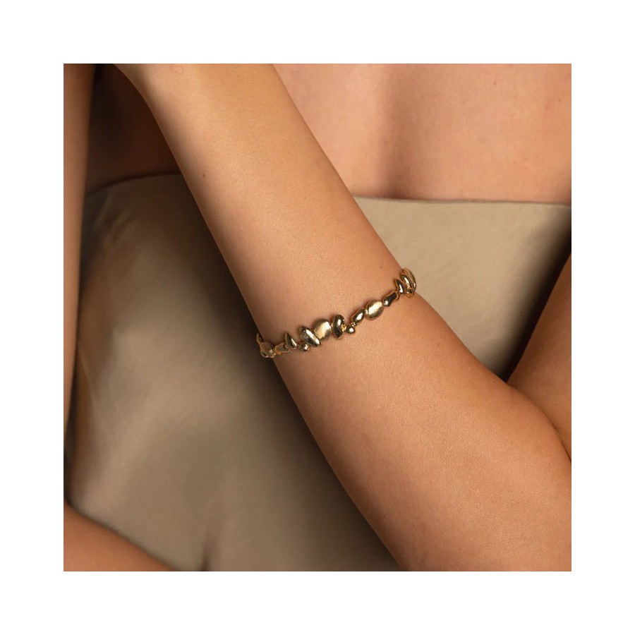 Pulsera Bronce Burbujas