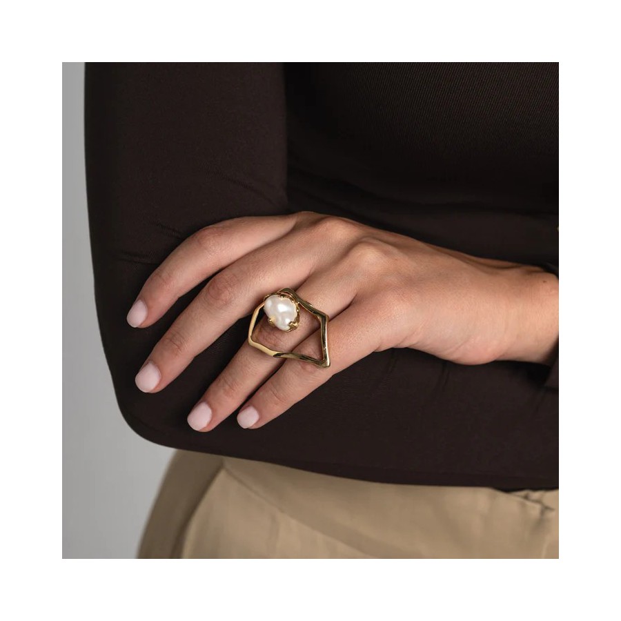 Anillo Bronce Bell Perla