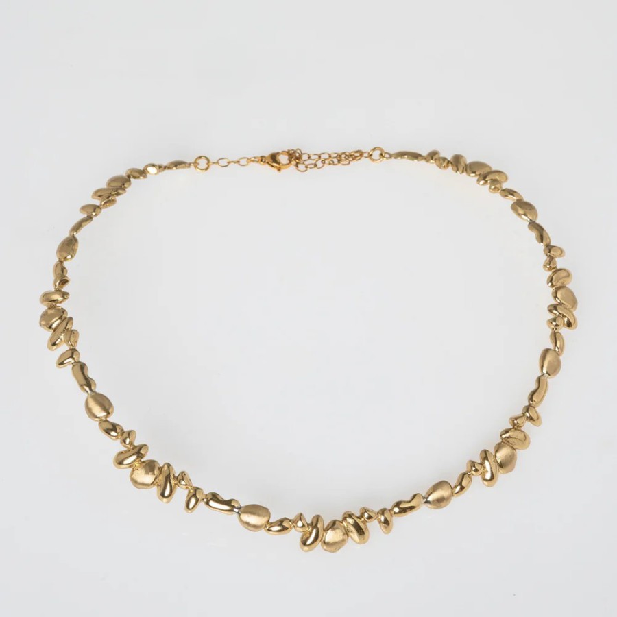 Collar Bronce Burbujas