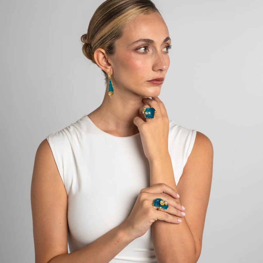 Pendientes Bronce Nest