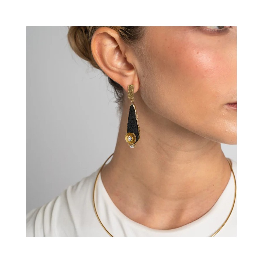 Pendientes Bronce Nest