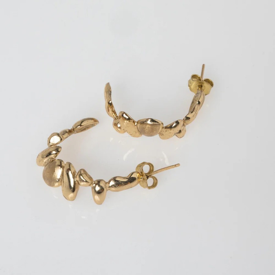 Aros Bronce Burbujas