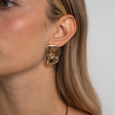 Pendientes Bronce Geom