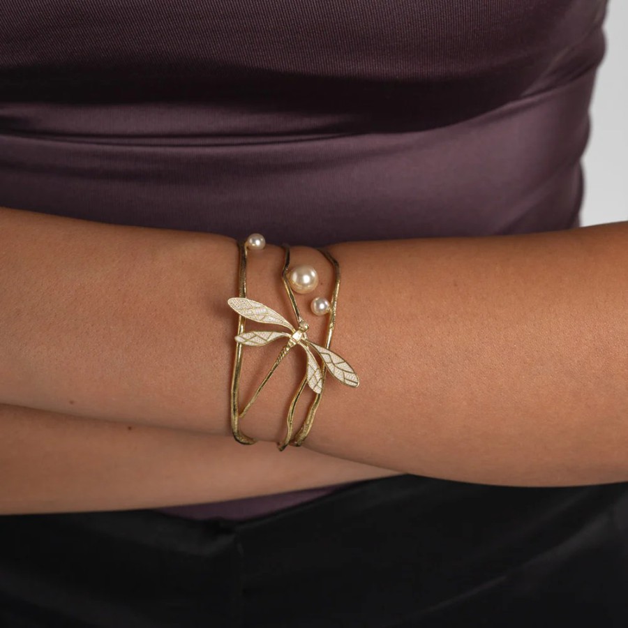 Pulsera Bronce Libélula