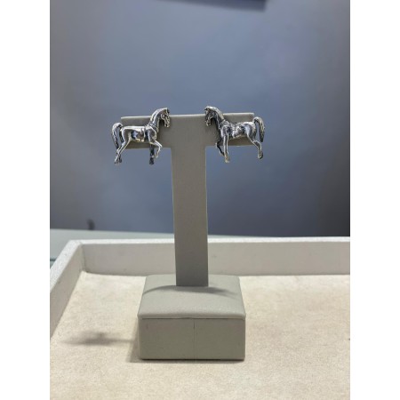 Pendientes Plata Caballos