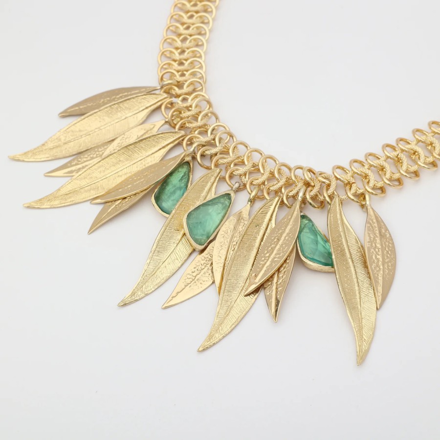 Collar Bronce Velia Verde