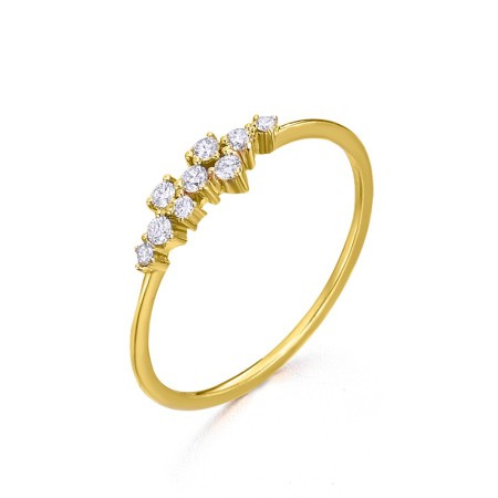 ANILLO ORO BRILL 0,15Q