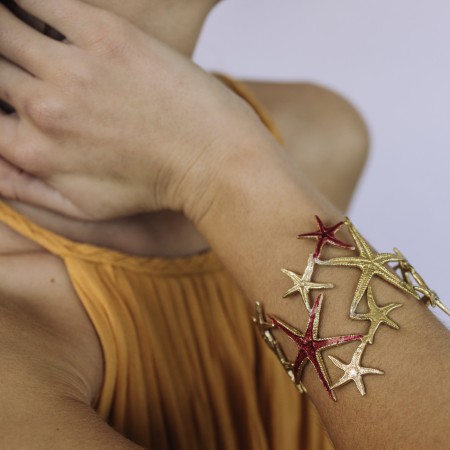 Brazalete bronce Estrellas