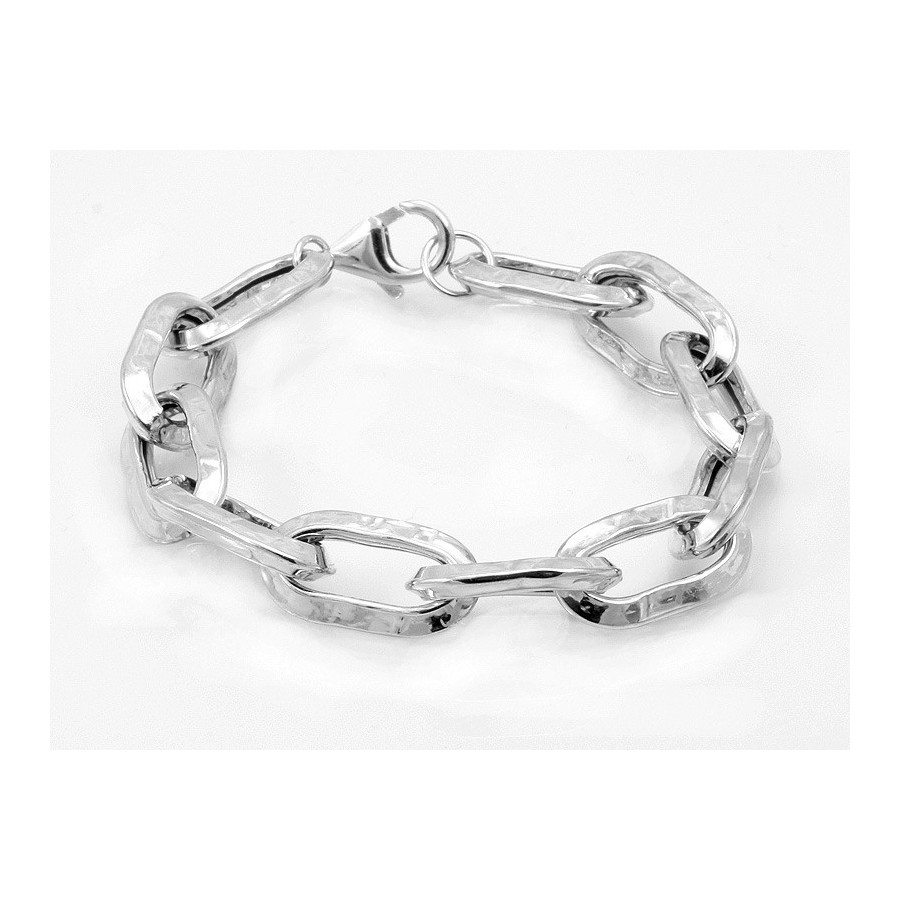 Pulsera Plata Eslabones