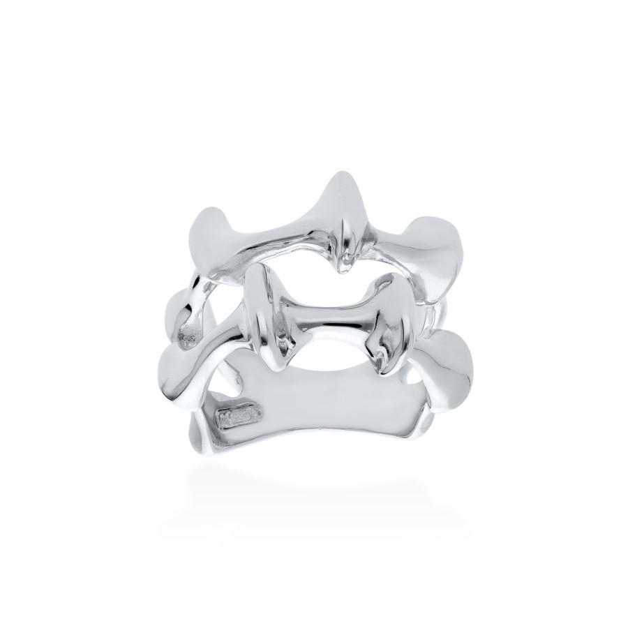 Anillo Plata Vertebral